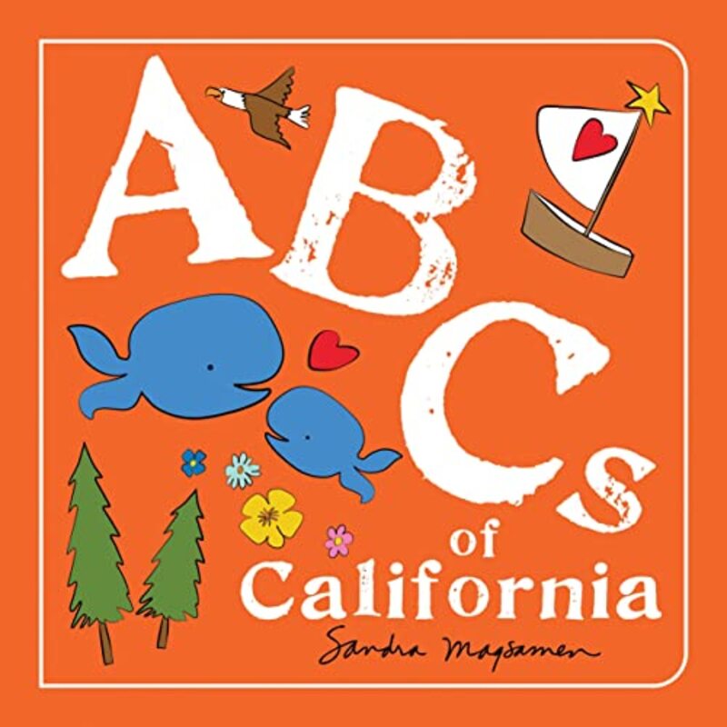 Book cover for "ABCs of California" by Sandra Magsamen