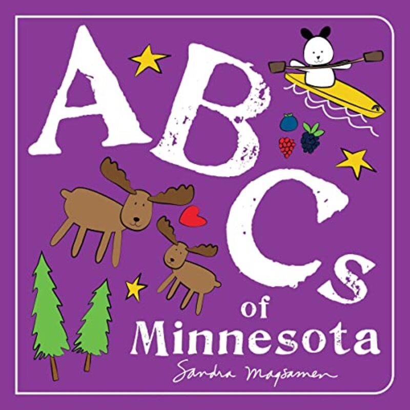 Book cover for "ABCs of Minnesota" by Sandra Magsamen