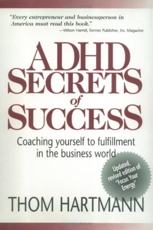 Book cover for "ADHD Secrets of Success"