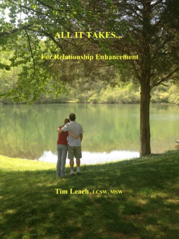 Book cover for "ALL IT TAKES" by Tim Leach