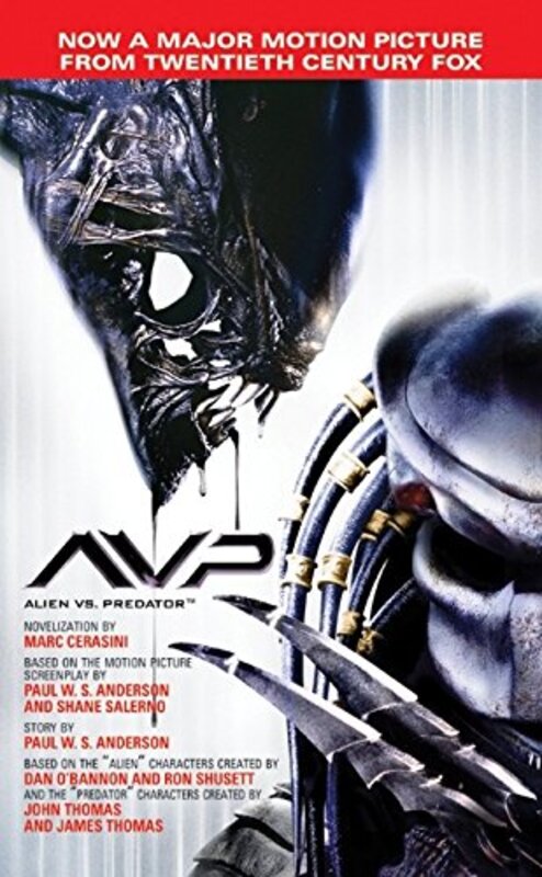 Book cover for "AVP" by Marc Cerasini