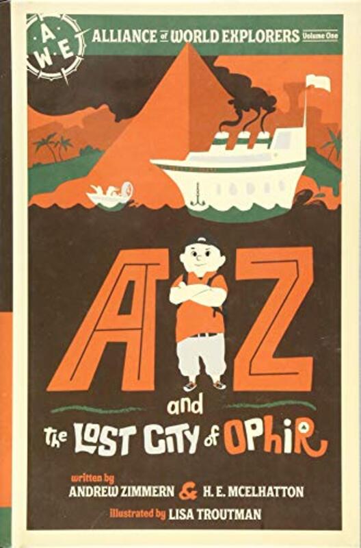 Book cover for "AZ and the Lost City of Ophir"