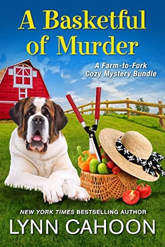 Book cover for "A Basketful of Murder" by Lynn Cahoon