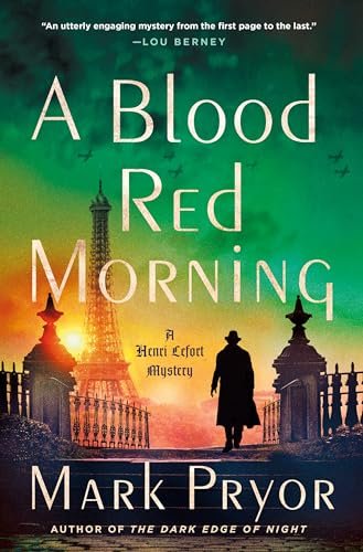 Book cover for "A Blood Red Morning" by Mark Pryor