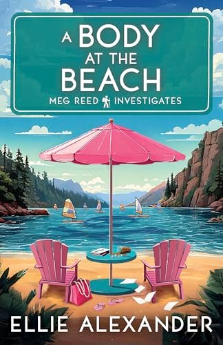 Book cover for "A Body at the Beach" by Ellie Alexander