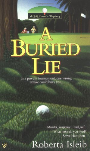Book cover for "A Buried Lie" by Lucy Burdette