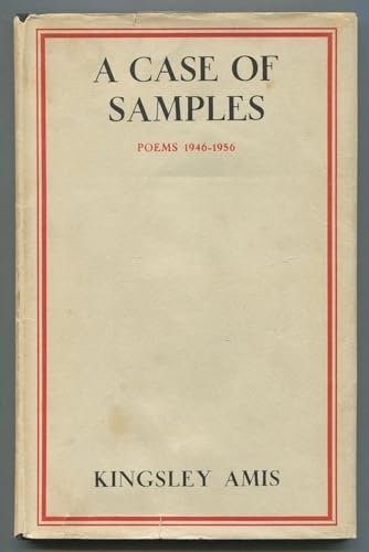Book cover for "A Case of Samples" by Kingsley Amis