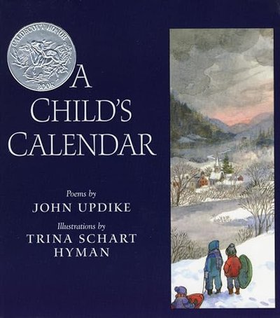 Book cover for "A Child's Calendar" by John Updike