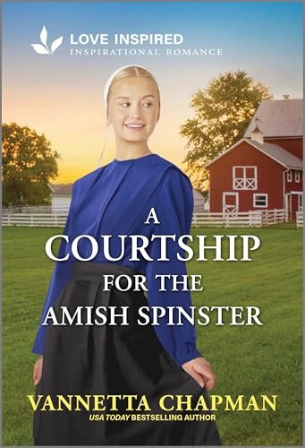 Book cover for "A Courtship for the Amish Spinster" by Vannetta Chapman