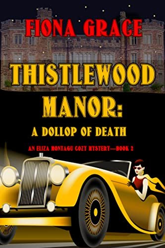 Book cover for "A Dollop of Death" by Fiona Grace
