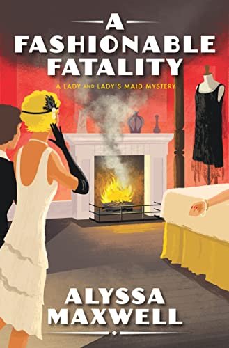 Book cover for "A Fashionable Fatality" by Alyssa Maxwell