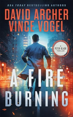 Book cover for "A Fire Burning" by David Archer