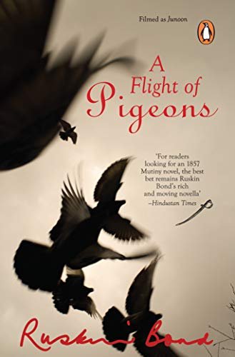 Book cover for "A Flight of Pigeons" by Ruskin Bond
