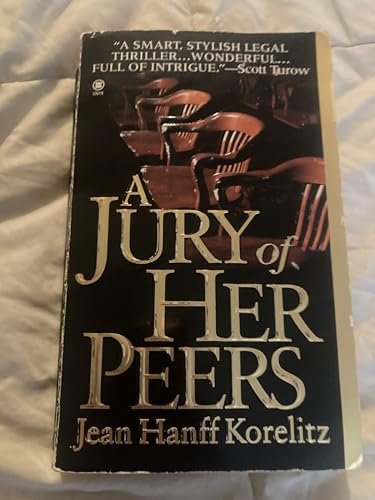 Book cover for "A Jury of Her Peers" by Jean Hanff Korelitz