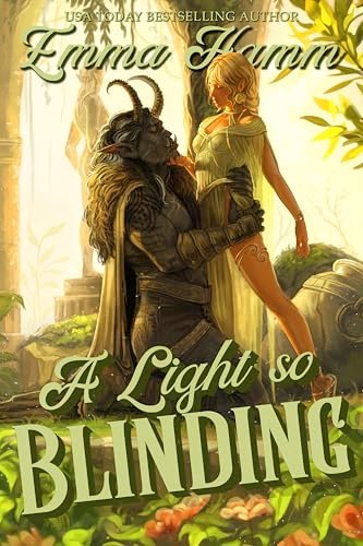 Book cover for "A Light So Blinding" by Emma Hamm
