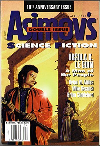 Book cover for "A Man of the People (in Asimov's)" by Ursula K Le Guin