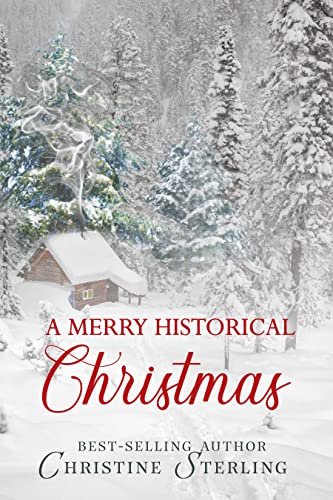 Book cover for "A Merry Historical Christmas" by Christine Sterling