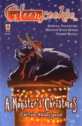 Book cover for "A Monster's Christmas" by Serena Valentino