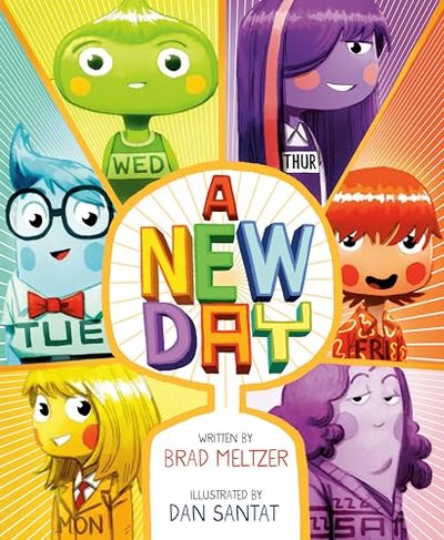 Book cover for "A New Day" by Brad Meltzer