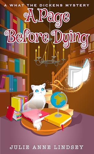 Book cover for "A Page Before Dying" by Julie Anne Lindsey