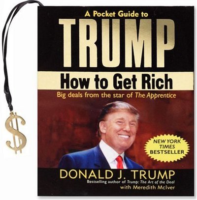 Book cover for "A Pocket Guide to Trump" by Donald J Trump