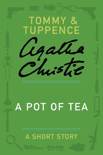 Book cover for "A Pot of Tea" by Agatha Christie