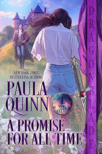 Book cover for "A Promise For All Time" by Paula Quinn