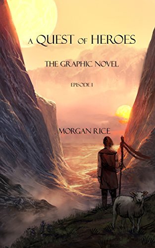 Book cover for "A Quest of Heroes: The Graphic Novel" by Morgan Rice