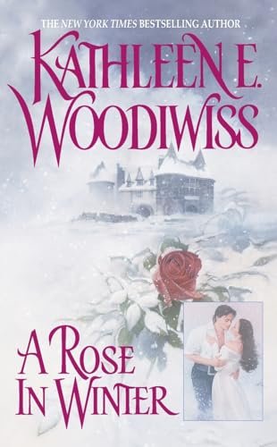 Book cover for "A Rose in Winter" by Kathleen E Woodiwiss