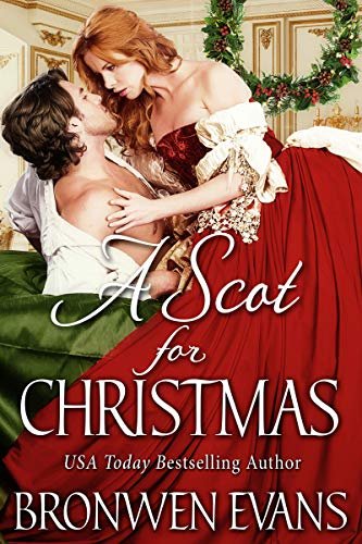 Book cover for "A Scot For Christmas" by Bronwen Evans