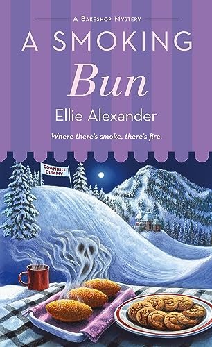 Book cover for "A Smoking Bun" by Ellie Alexander