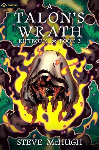 Book cover for "A Talon's Wrath" by Steve McHugh
