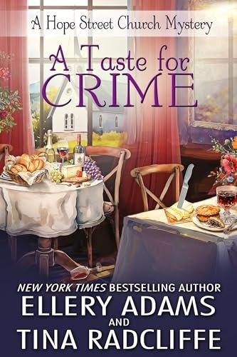Book cover for "A Taste for Crime" by Ellery Adams