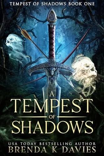 Book cover for "A Tempest of Shadows" by Brenda K Davies