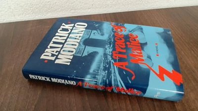 Book cover for "A Trace of Malice" by Patrick Modiano