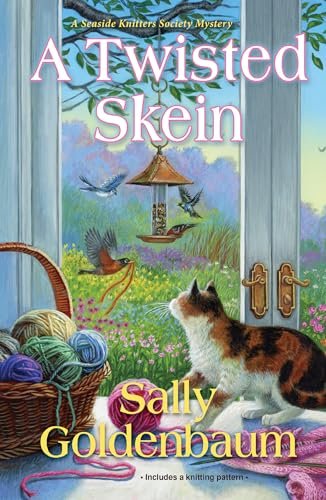 Book cover for "A Twisted Skein" by Sally Goldenbaum