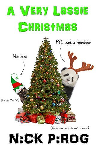 Book cover for "A Very Lassie Christmas" by Nick Pirog