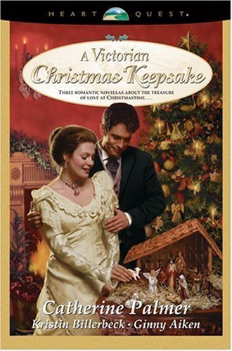 Book cover for "A Victorian Christmas Keepsake" by Catherine Palmer