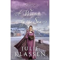Book cover for "A Winter by the Sea" by Julie Klassen