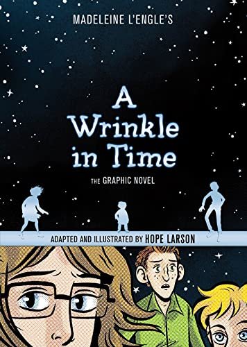 Book cover for "A Wrinkle in Time: The Graphic Novel" by Madeleine L'Engle