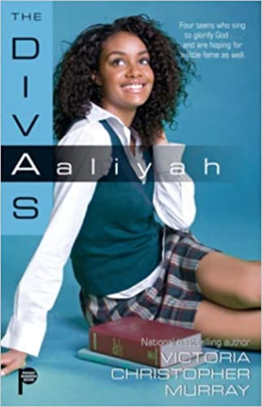 Book cover for "Aaliyah" by Victoria Christopher Murray