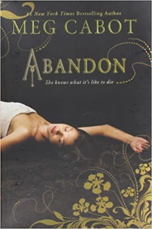 Book cover for "Abandon" by Meg Cabot