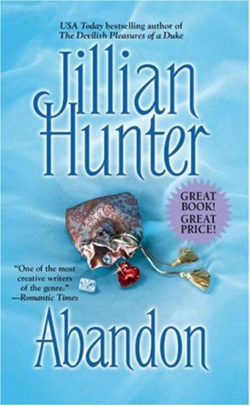 Book cover for "Abandon" by Jillian Hunter