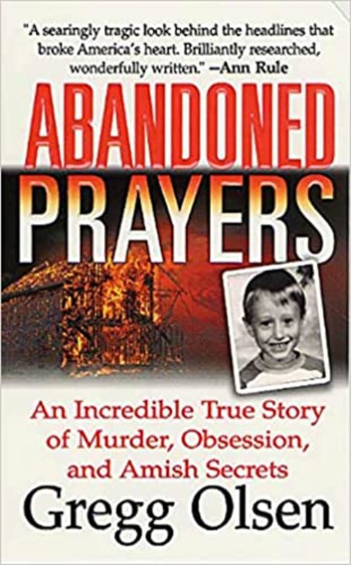 Book cover for "Abandoned Prayers" by Gregg Olsen