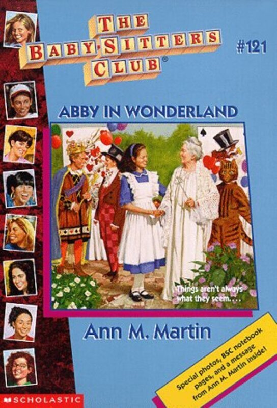 Book cover for "Abby in Wonderland" by Ann M Martin