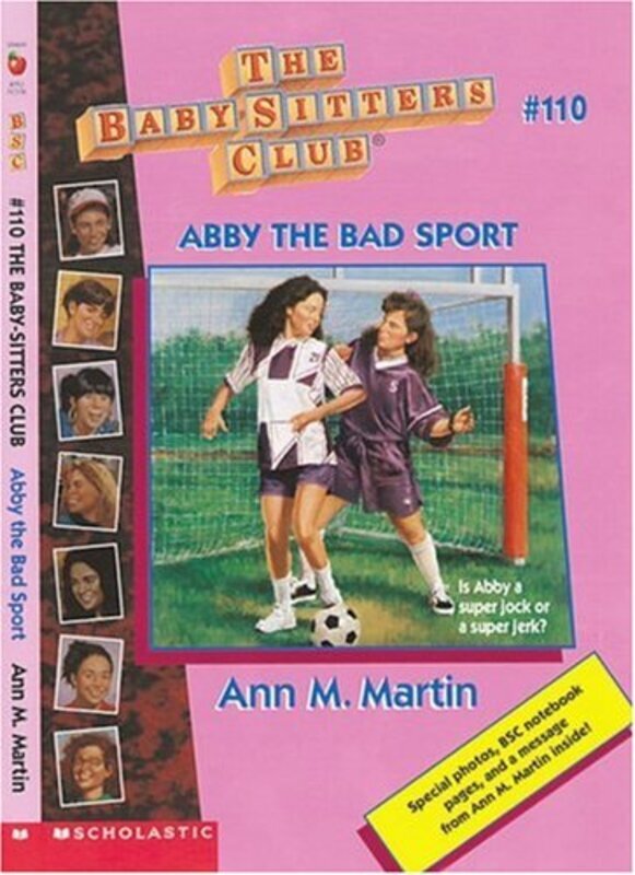 Book cover for "Abby the Bad Sport" by Ann M Martin