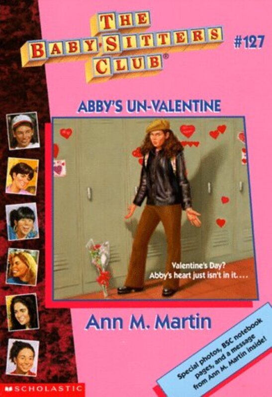 Book cover for "Abby's Un-Valentine" by Ann M Martin