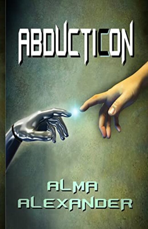 Book cover for "AbductiCon" by Alma Alexander