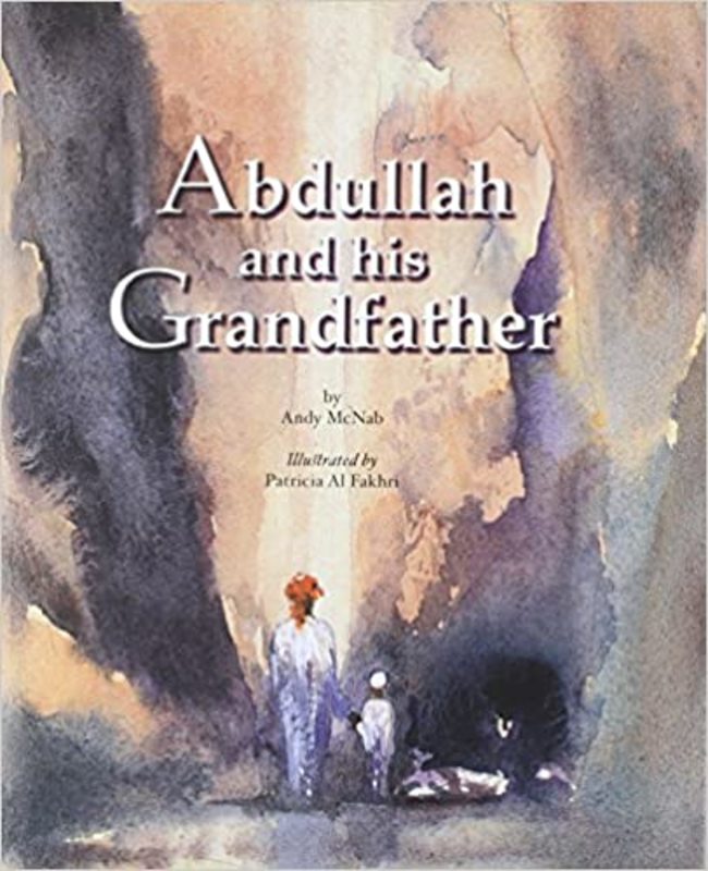 Book cover for "Abdullah and His Grandfather" by Andy McNab