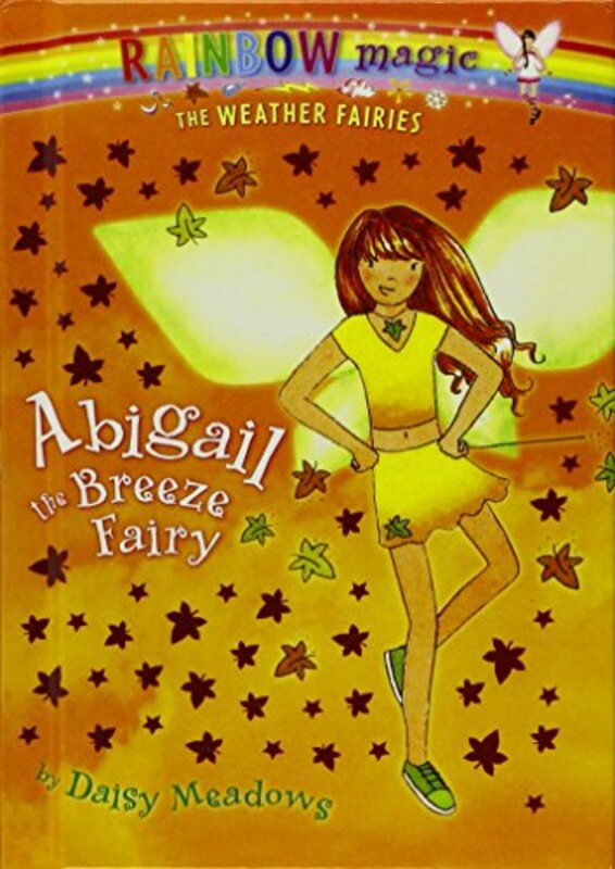 Book cover for "Abigail the Breeze Fairy" by Daisy Meadows